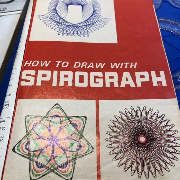 Vintage 1968 Spirograph, missing spool 36, 40 and pens, instructions included - Picture 12 of 16